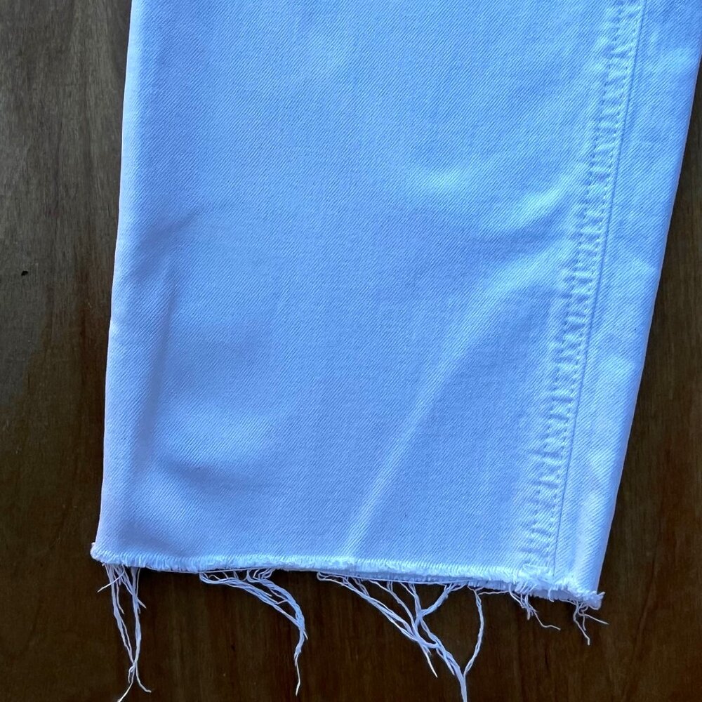 KUT FROM THE KLOTH RACHAEL FAB AB MOM JEAN WOMEN’S sz 12 White High Rise - Picture 3 of 12